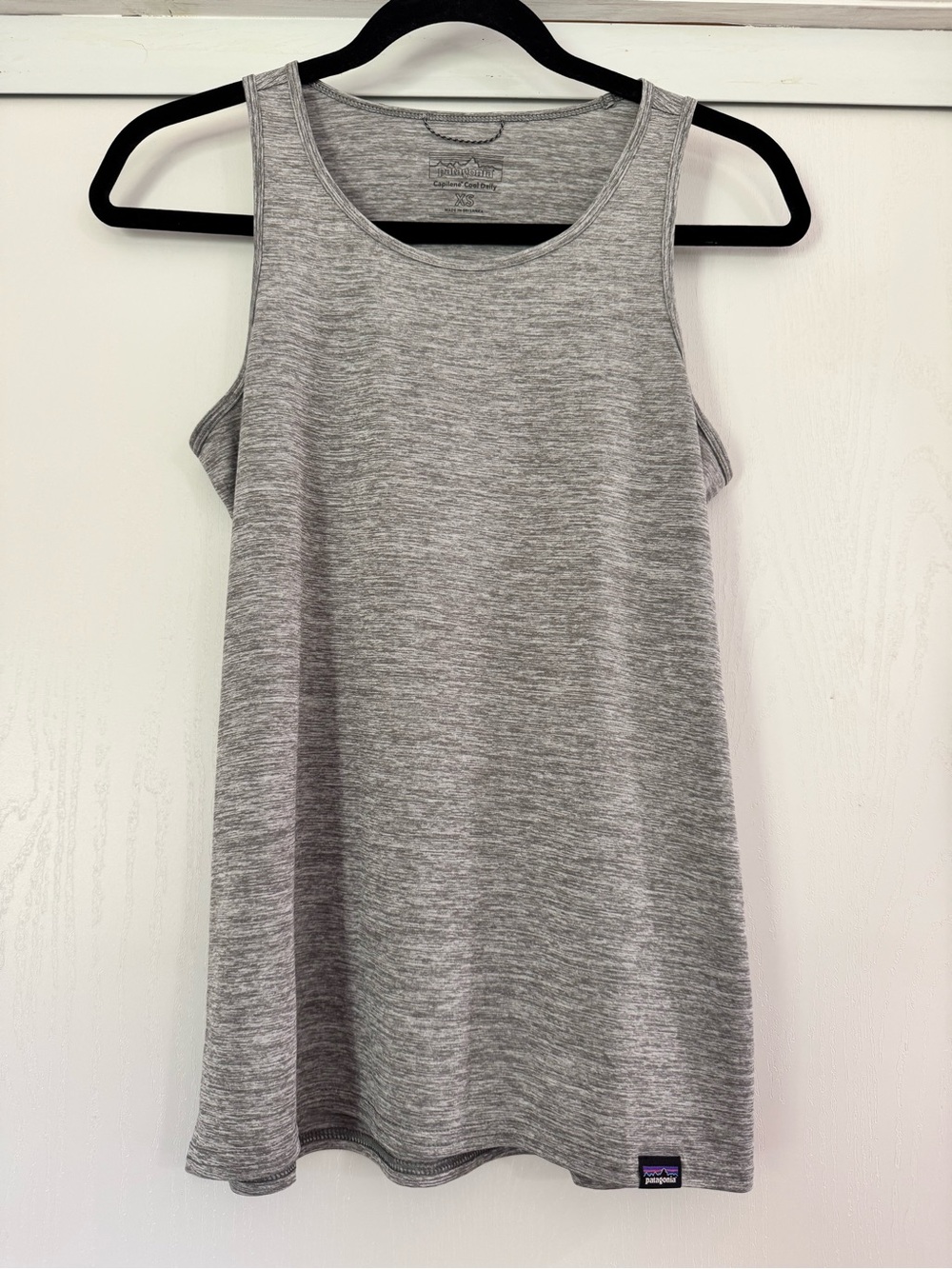 Patagonia Heather Gray Capilene Cool Daily Top - XS